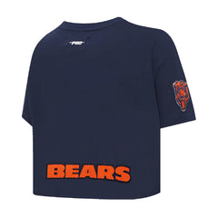 Caleb Williams  Pro Standard Women's Player Name & Number Cropped Boxy T-Shirt - Chicago Bears