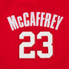 Christian McCaffrey  Pro Standard Women's Player Name & Number Cropped Boxy T-Shirt - San Francisco 49ers