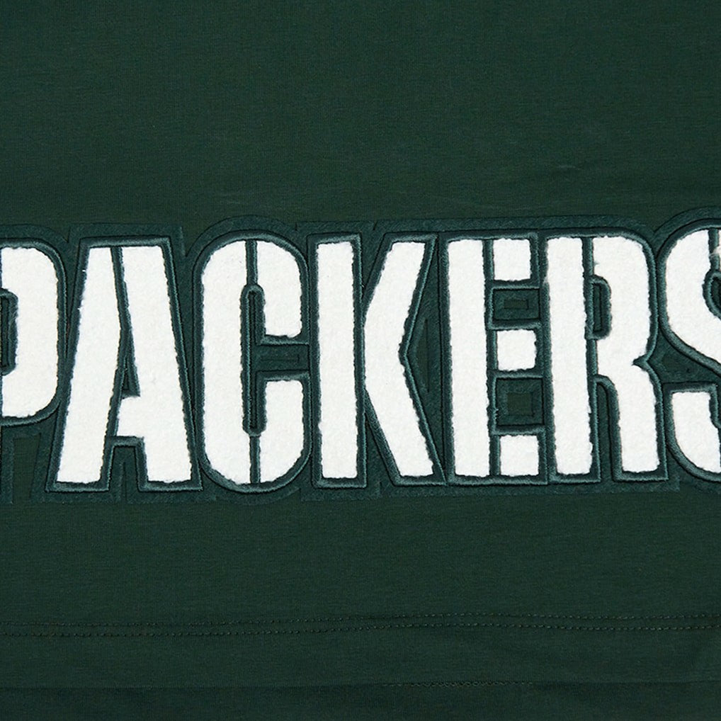 Jordan Love  Pro Standard Women's Player Name & Number Cropped Boxy T-Shirt - Green Bay Packers