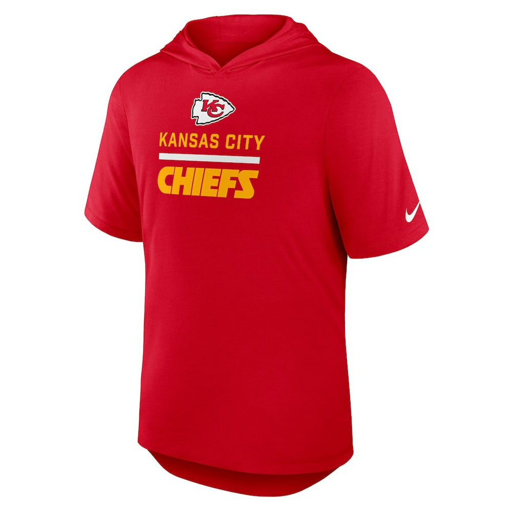 Lockup Tri-Blend Hoodie T-Shirt - Kansas City Chiefs