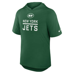 Lockup Tri-Blend Hoodie T-Shirt - New York Jets