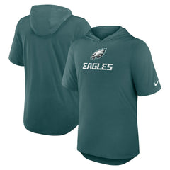 Lockup Tri-Blend Hoodie T-Shirt - Philadelphia Eagles