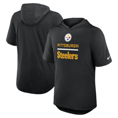 Lockup Tri-Blend Hoodie T-Shirt - Pittsburgh Steelers
