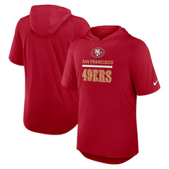 Lockup Tri-Blend Hoodie T-Shirt - San Francisco 49ers