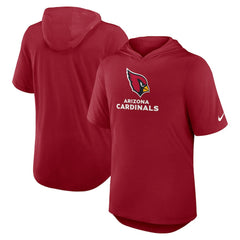 Lockup Tri-Blend Hoodie T-Shirt - Arizona Cardinals