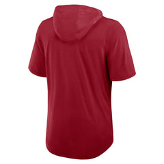 Lockup Tri-Blend Hoodie T-Shirt - Arizona Cardinals
