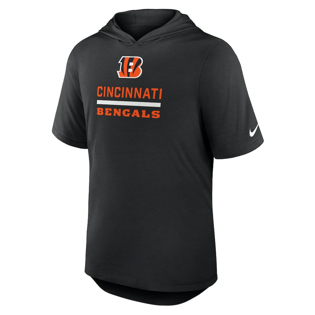 Lockup Tri-Blend Hoodie T-Shirt - Cincinnati Bengals