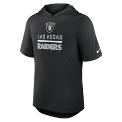 Lockup Tri-Blend Hoodie T-Shirt - Las Vegas Raiders
