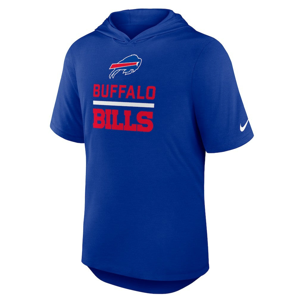Lockup Tri-Blend Hoodie T-Shirt - Buffalo Bills
