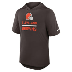 Lockup Tri-Blend Hoodie T-Shirt - Cleveland Browns