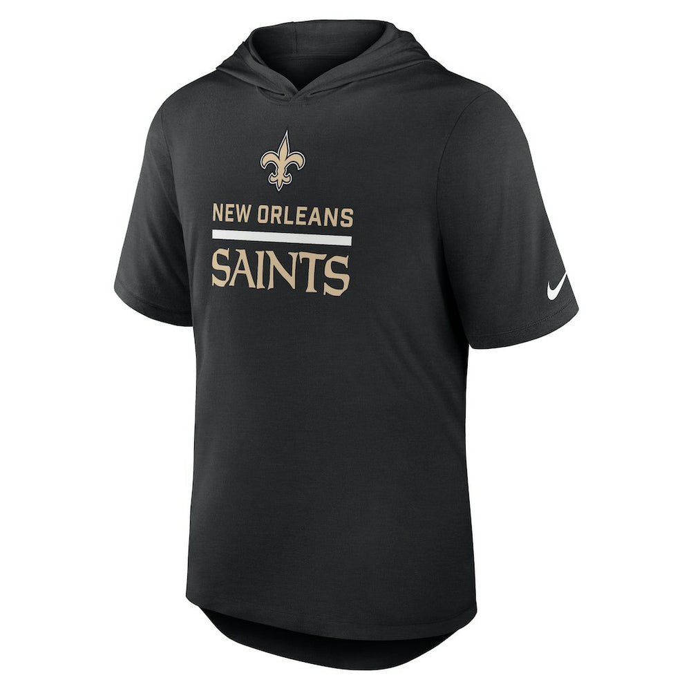 Lockup Tri-Blend Hoodie T-Shirt - New Orleans Saints