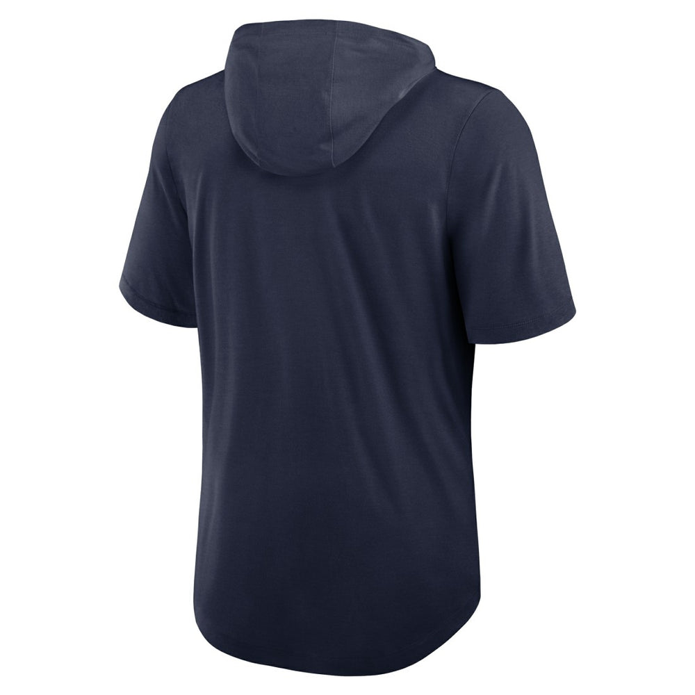 Lockup Tri-Blend Hoodie T-Shirt - Denver Broncos