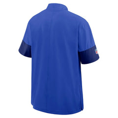 Sideline Short Sleeve Quarter-Zip Dri-FIT Coach Jacket - Los Angeles Rams