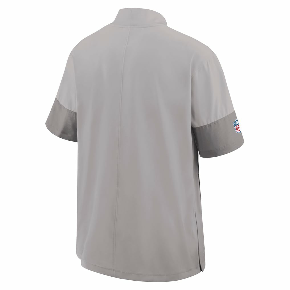 Sideline Short Sleeve Quarter-Zip Dri-FIT Coach Jacket - Miami Dolphins