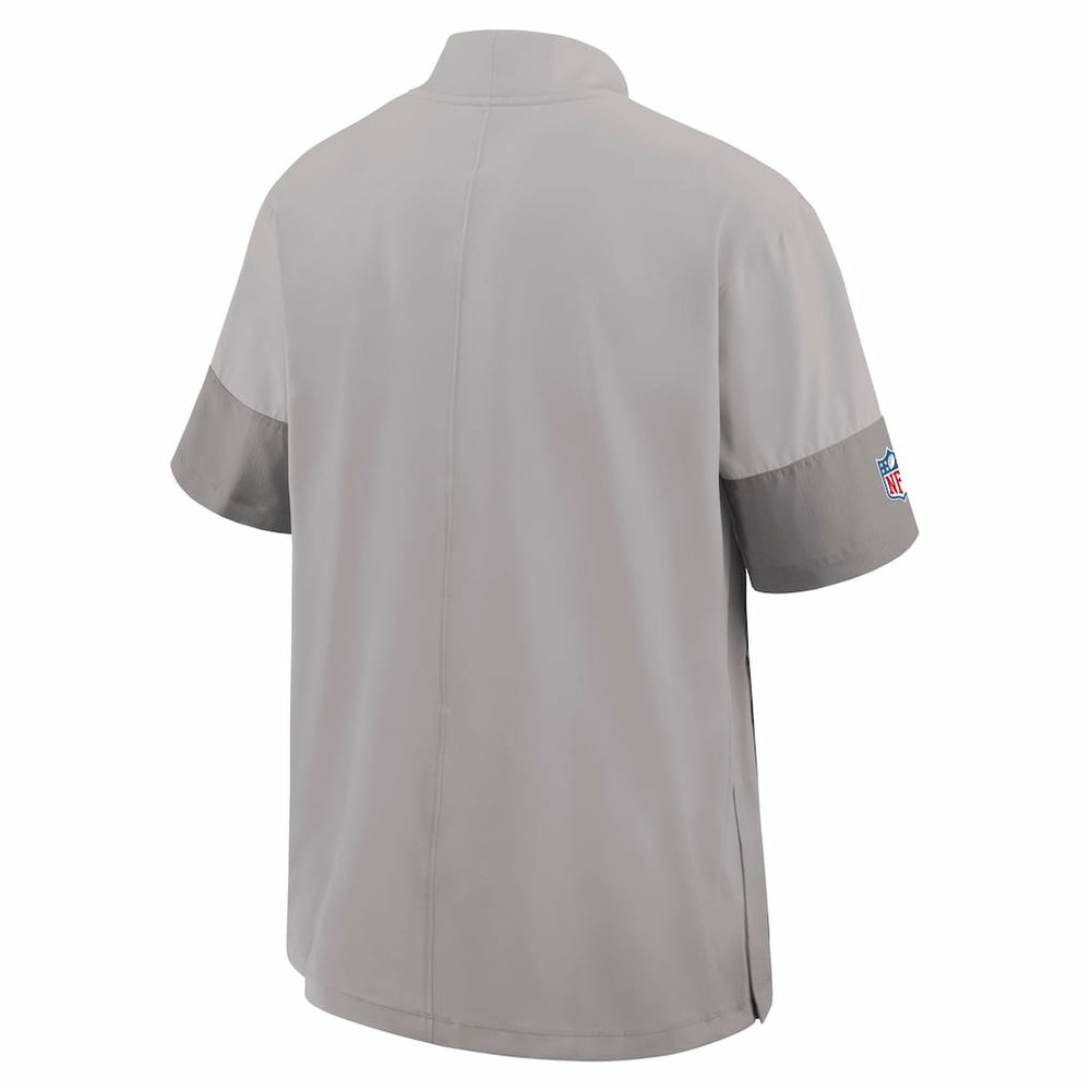 Sideline Short Sleeve Quarter-Zip Dri-FIT Coach Jacket - Miami Dolphins