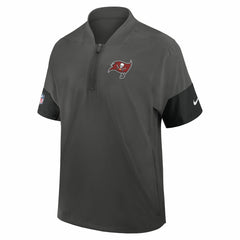 Sideline Short Sleeve Quarter-Zip Dri-FIT Coach Jacket - Tampa Bay Buccaneers