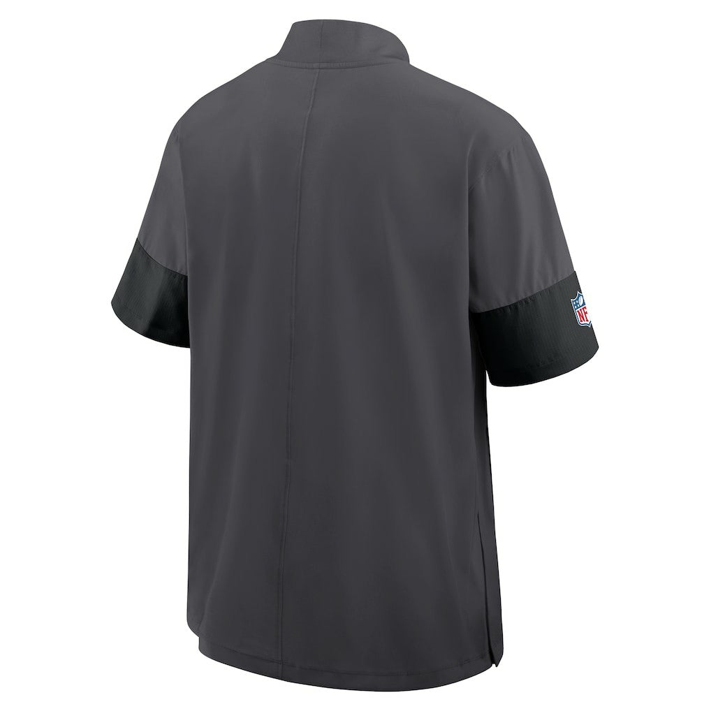Sideline Short Sleeve Quarter-Zip Dri-FIT Coach Jacket - Cleveland Browns