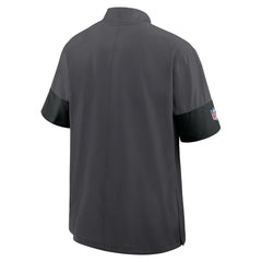 Sideline Short Sleeve Quarter-Zip Dri-FIT Coach Jacket - Cleveland Browns
