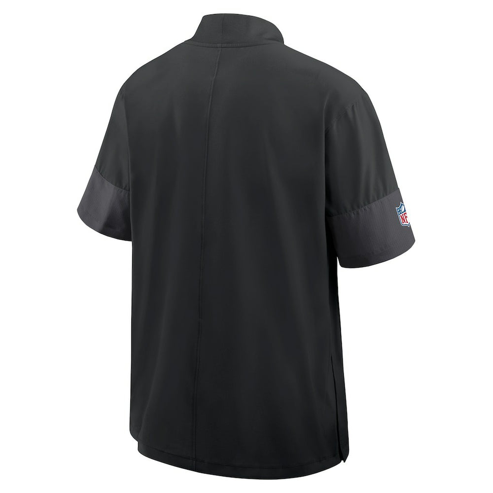 Sideline Short Sleeve Quarter-Zip Dri-FIT Coach Jacket - Cincinnati Bengals