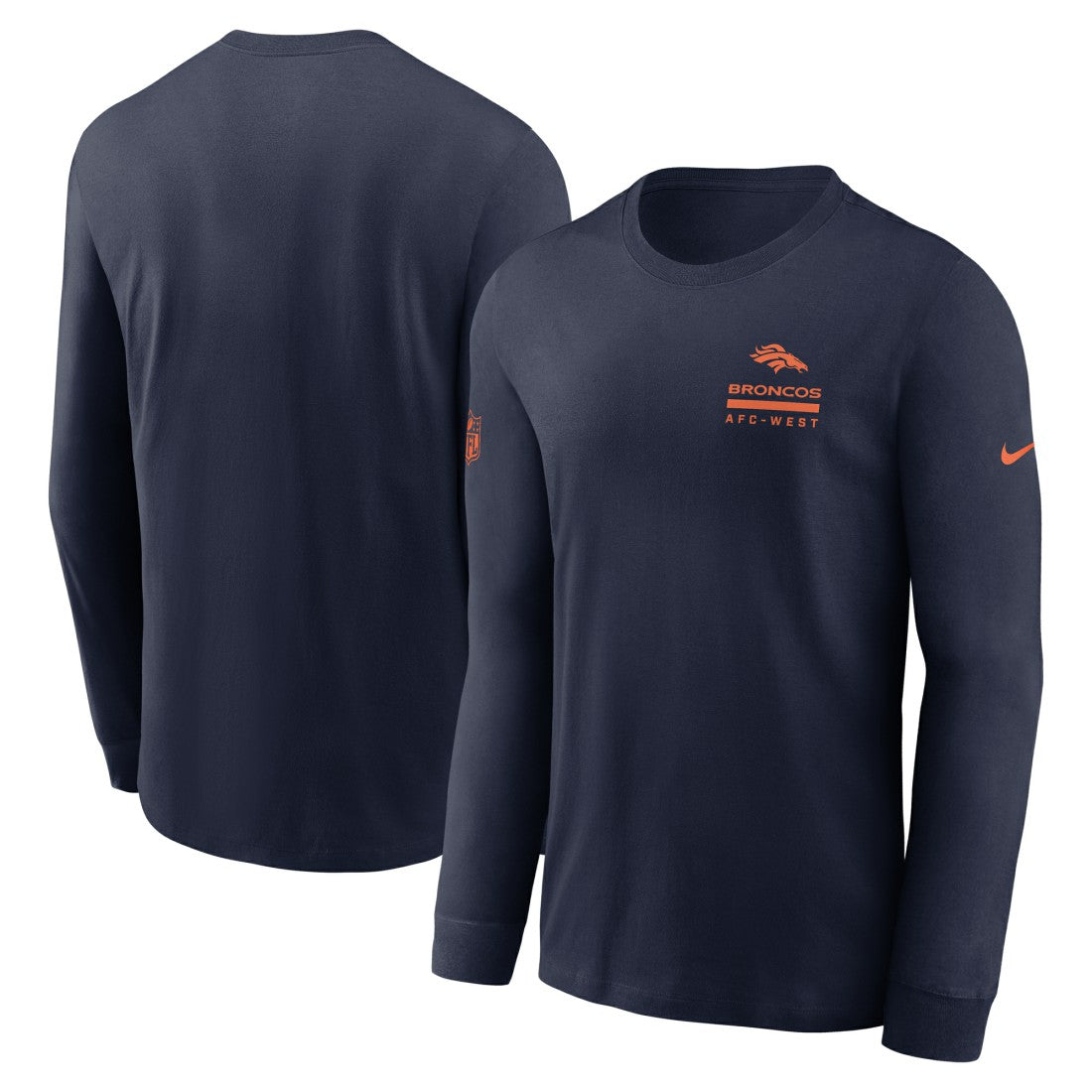 Sideline Dri-FIT Long Sleeve T-Shirt - Denver Broncos