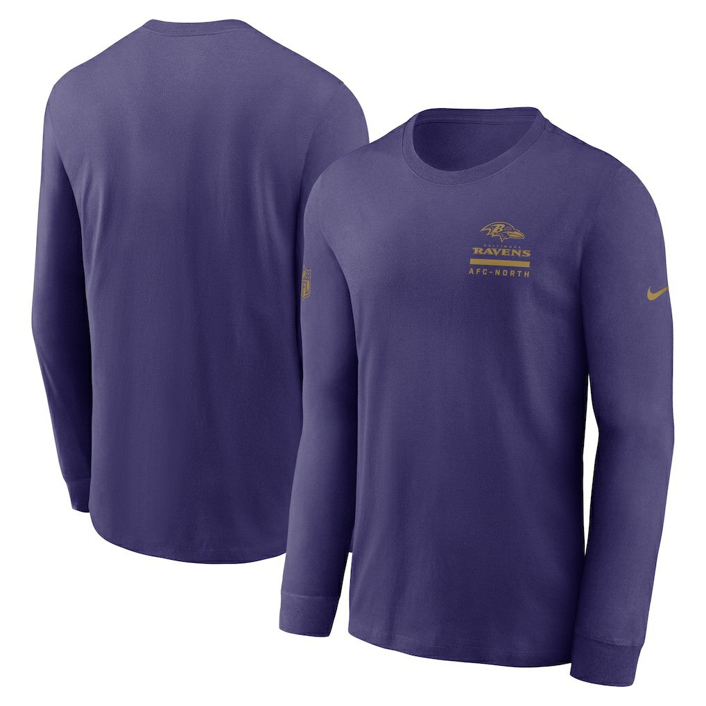Sideline Dri-FIT Long Sleeve T-Shirt - Baltimore Ravens