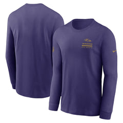 Sideline Dri-FIT Long Sleeve T-Shirt - Baltimore Ravens