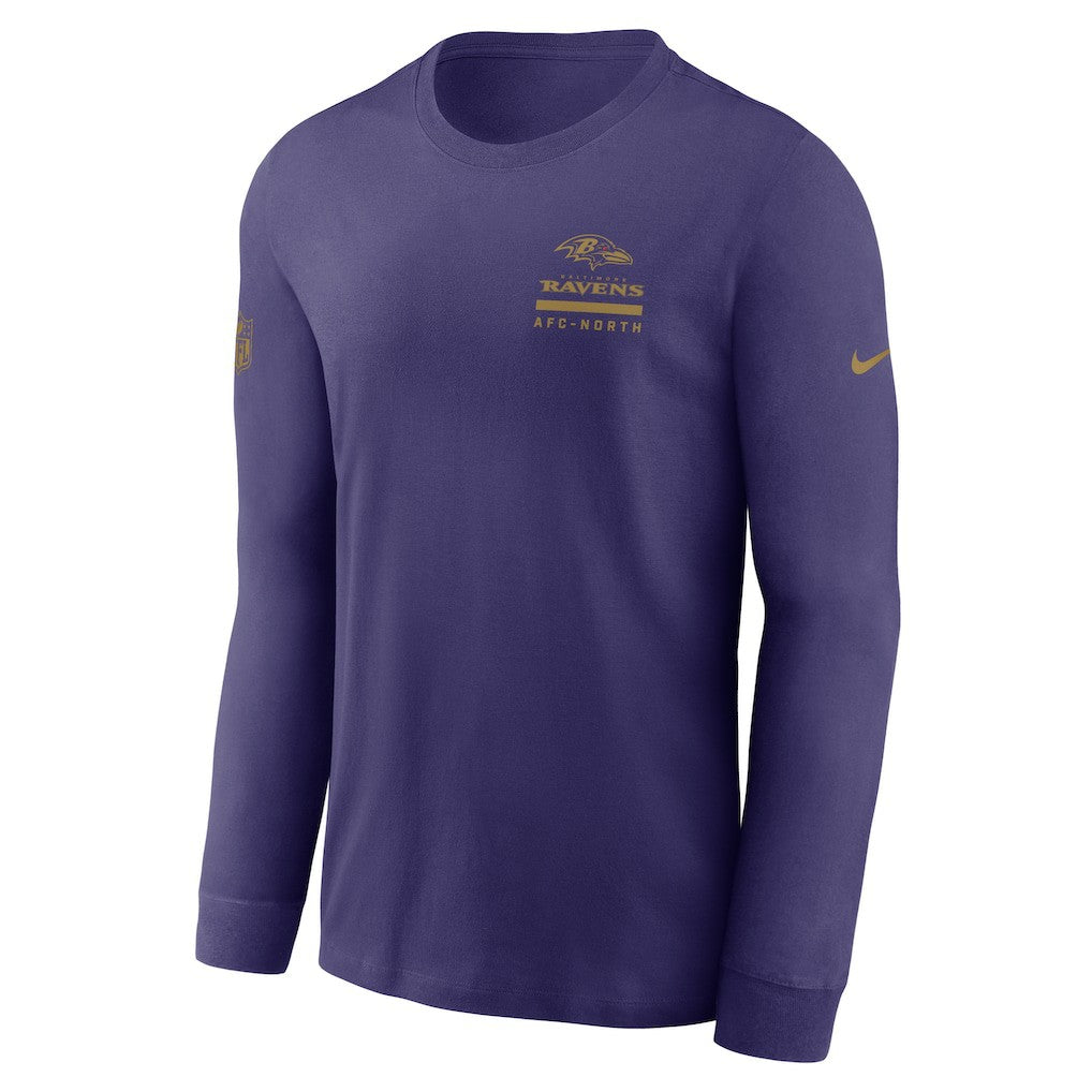 Sideline Dri-FIT Long Sleeve T-Shirt - Baltimore Ravens