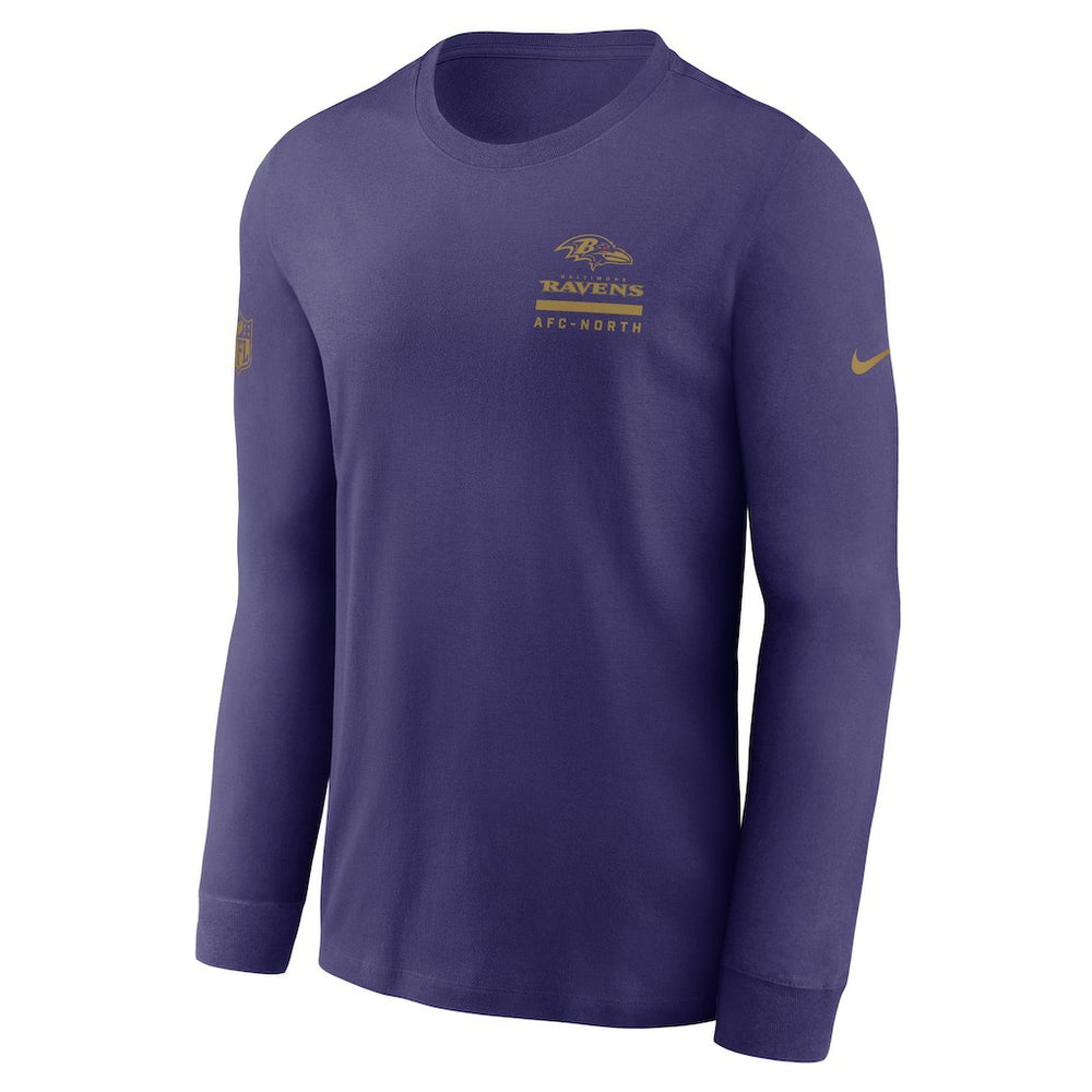 Sideline Dri-FIT Long Sleeve T-Shirt - Baltimore Ravens