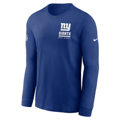 Sideline Dri-FIT Long Sleeve T-Shirt - New York Giants