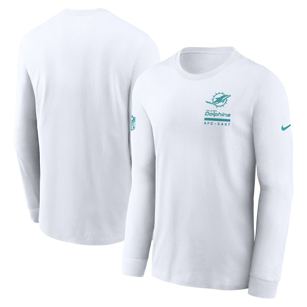 Sideline Dri-FIT Long Sleeve T-Shirt - Miami Dolphins