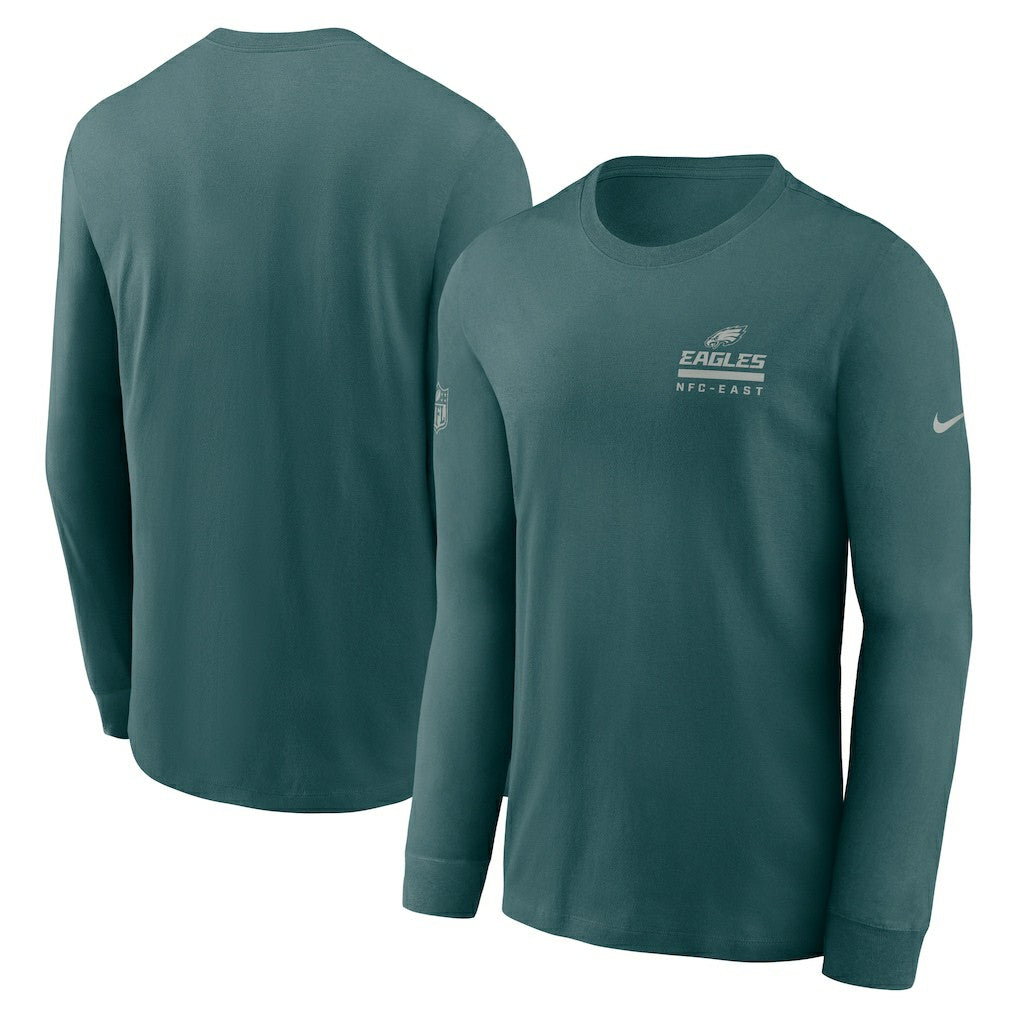 Sideline Dri-FIT Long Sleeve T-Shirt - Philadelphia Eagles