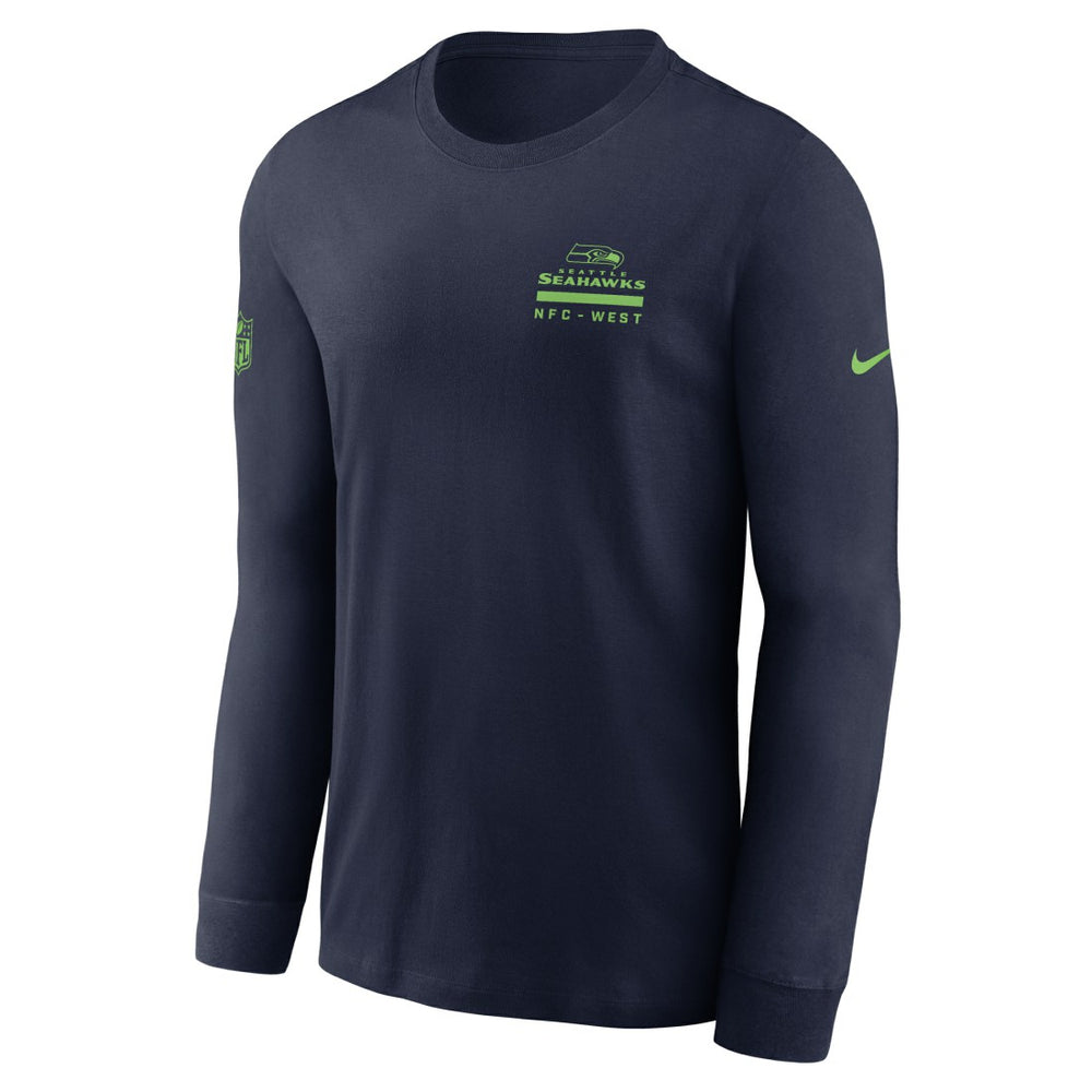 Sideline Dri-FIT Long Sleeve T-Shirt - Seattle Seahawks