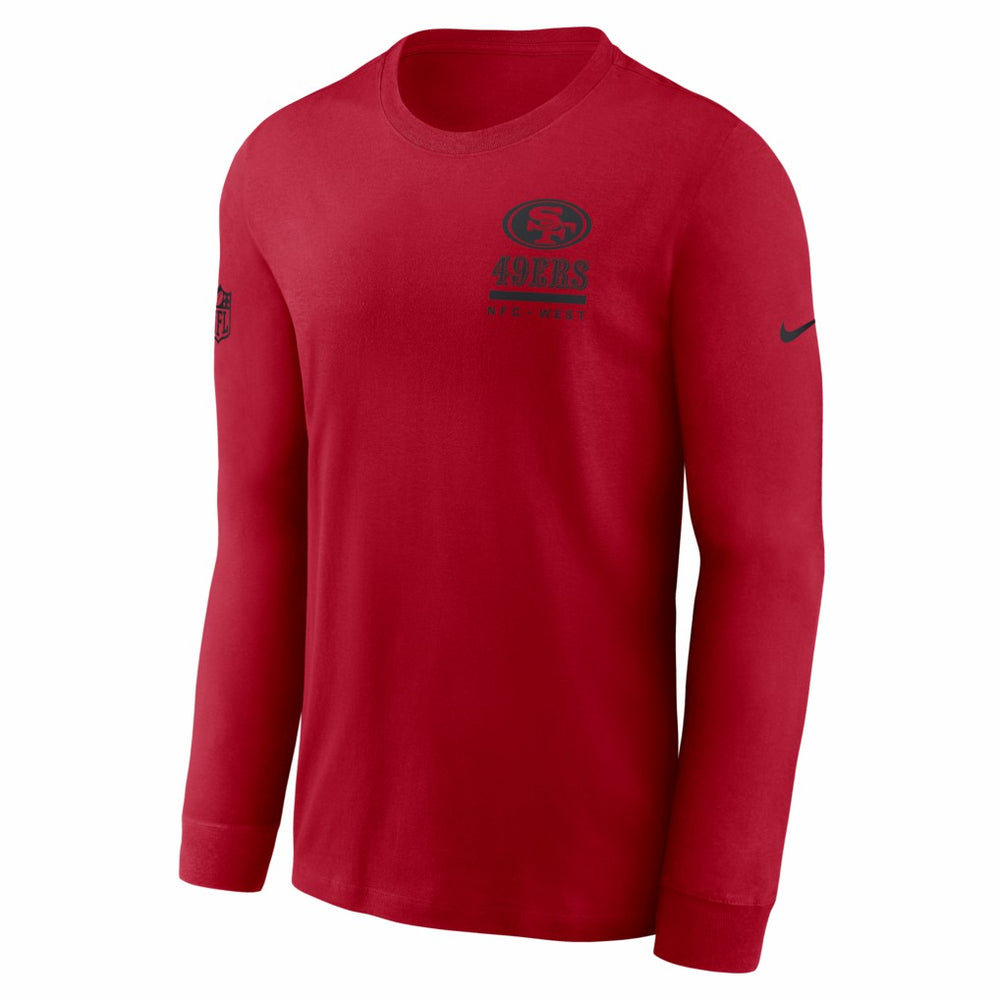Sideline Dri-FIT Long Sleeve T-Shirt - San Francisco 49ers