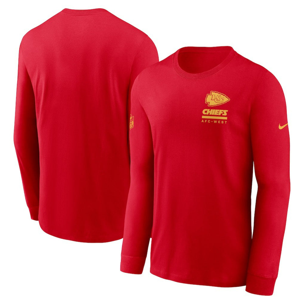 Sideline Dri-FIT Long Sleeve T-Shirt - Kansas City Chiefs