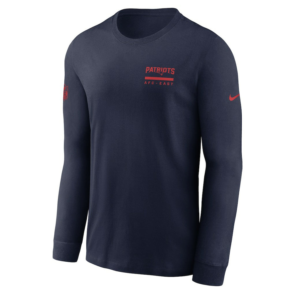 Sideline Dri-FIT Long Sleeve T-Shirt - New England Patriots