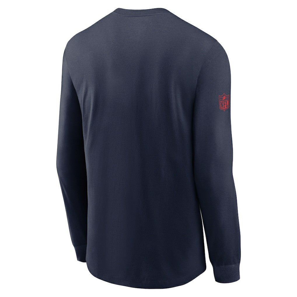 Sideline Dri-FIT Long Sleeve T-Shirt - New England Patriots