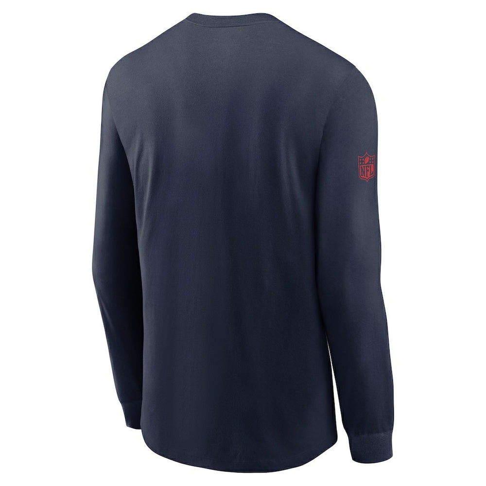 Sideline Dri-FIT Long Sleeve T-Shirt - New England Patriots