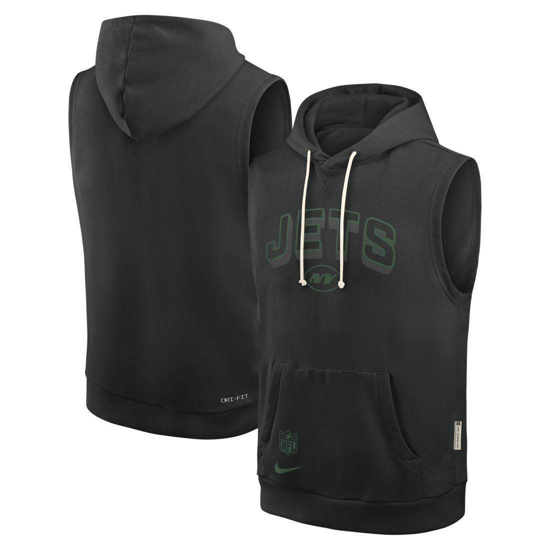 Sideline Standard Issue Dri-FIT Sleeveless Hoodie - New York Jets