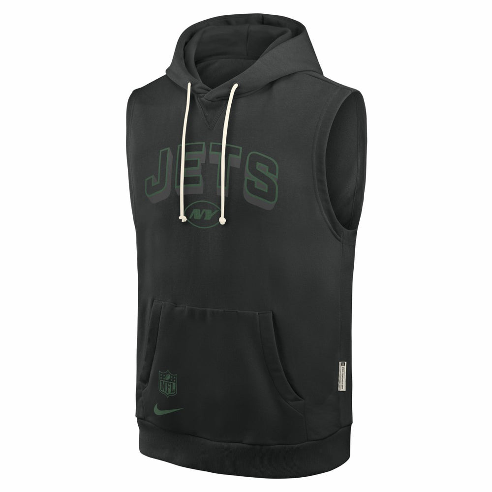 Sideline Standard Issue Dri-FIT Sleeveless Hoodie - New York Jets