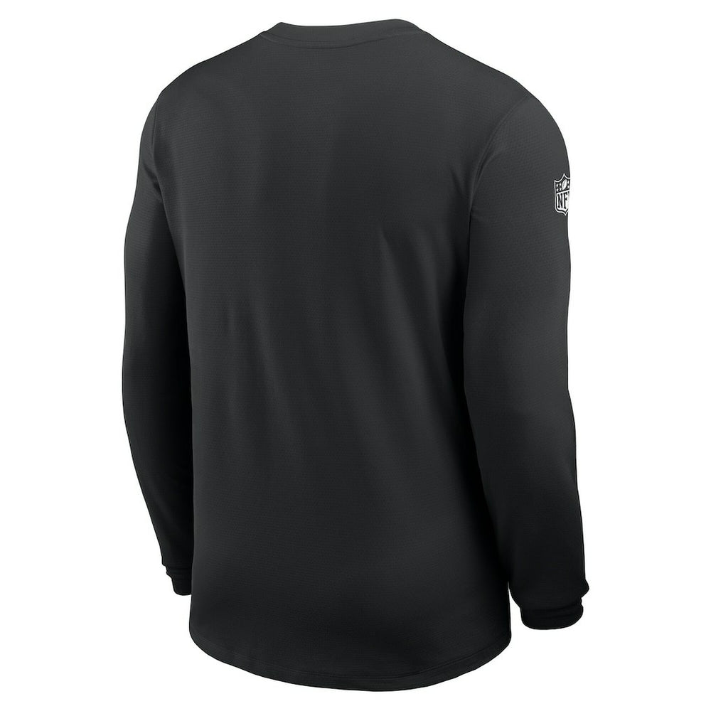 Sideline Coach UV Dri-FIT Long Sleeve Shirt - Las Vegas Raiders