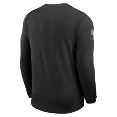 Sideline Coach UV Dri-FIT Long Sleeve Shirt - Las Vegas Raiders