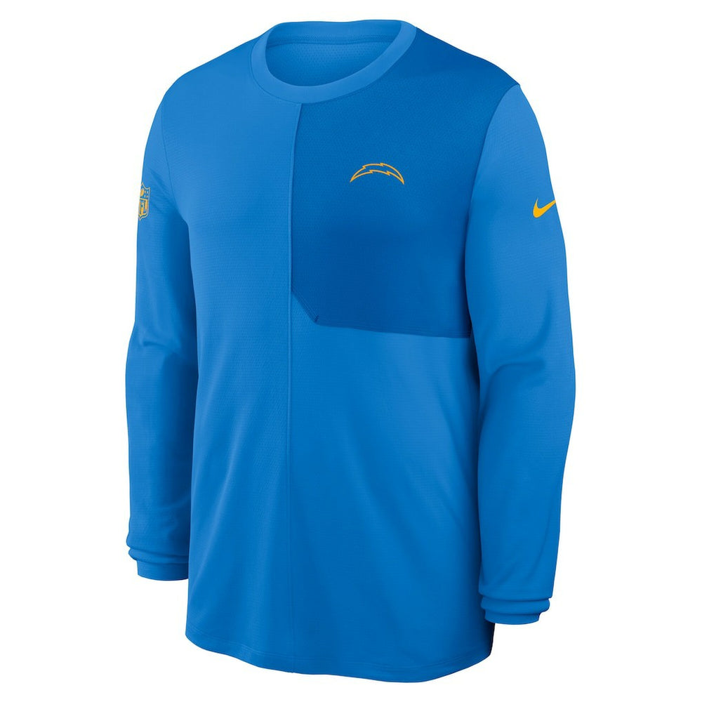Sideline Coach UV Dri-FIT Long Sleeve Shirt - Los Angeles Chargers