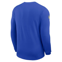Sideline Coach UV Dri-FIT Long Sleeve Shirt - Los Angeles Rams