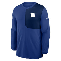 Sideline Coach UV Dri-FIT Long Sleeve Shirt - New York Giants