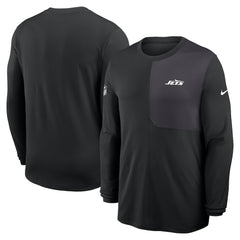 Sideline Coach UV Dri-FIT Long Sleeve Shirt - New York Jets