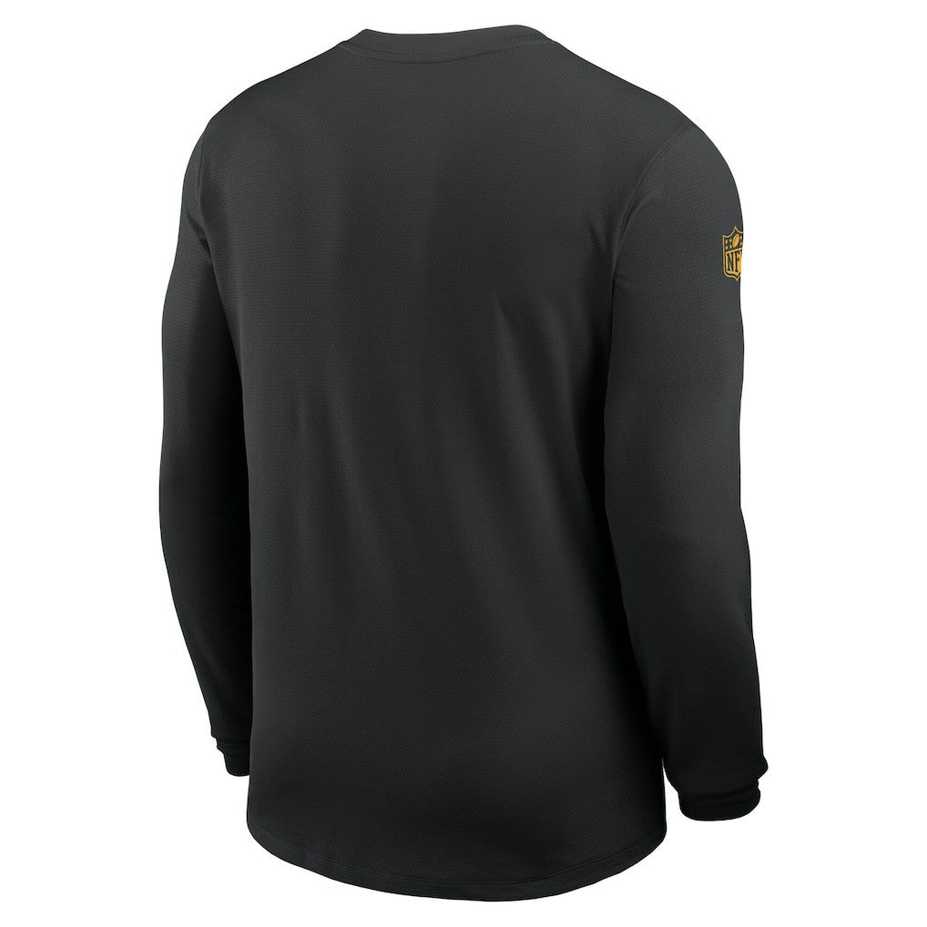 Sideline Coach UV Dri-FIT Long Sleeve Shirt - Pittsburgh Steelers