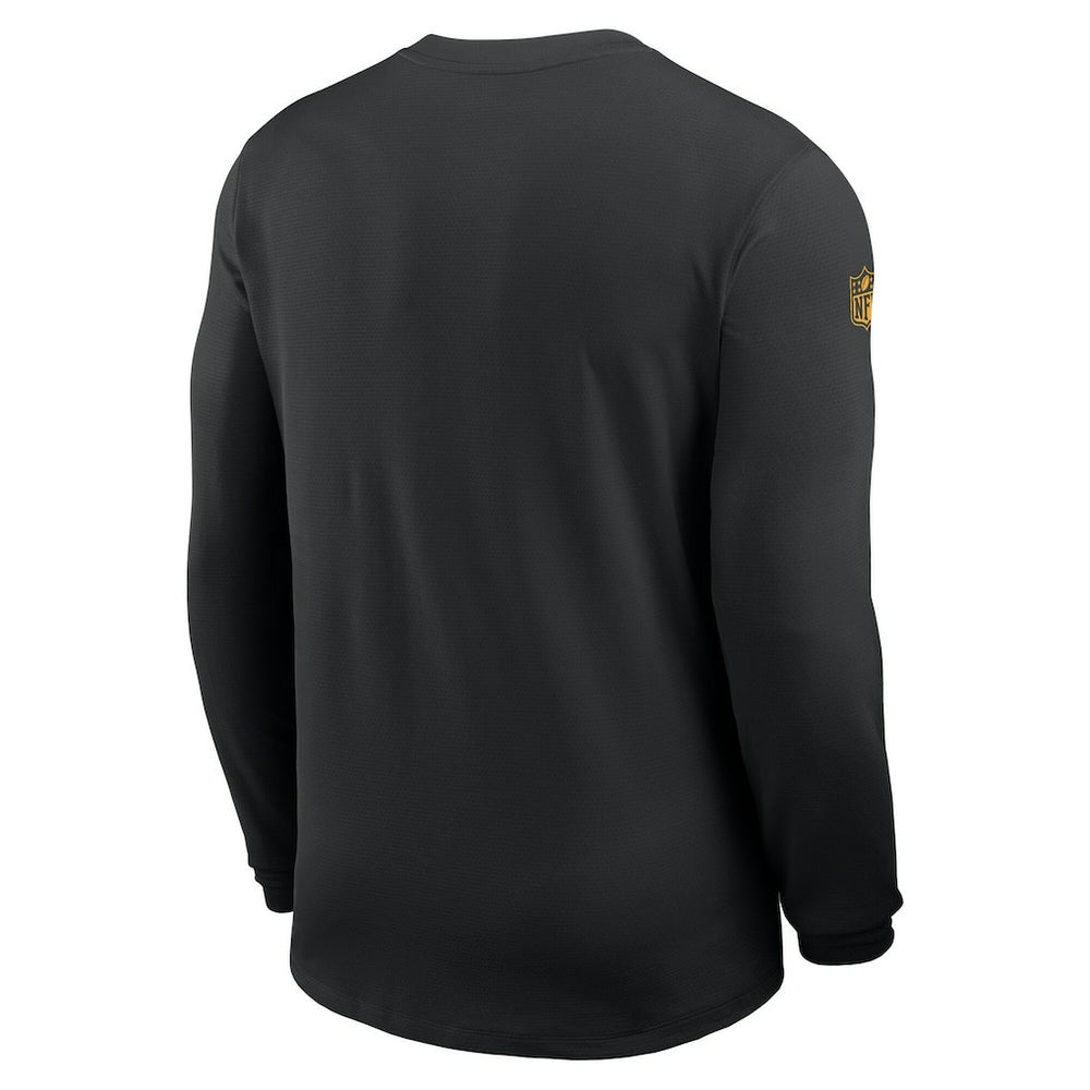 Sideline Coach UV Dri-FIT Long Sleeve Shirt - Pittsburgh Steelers