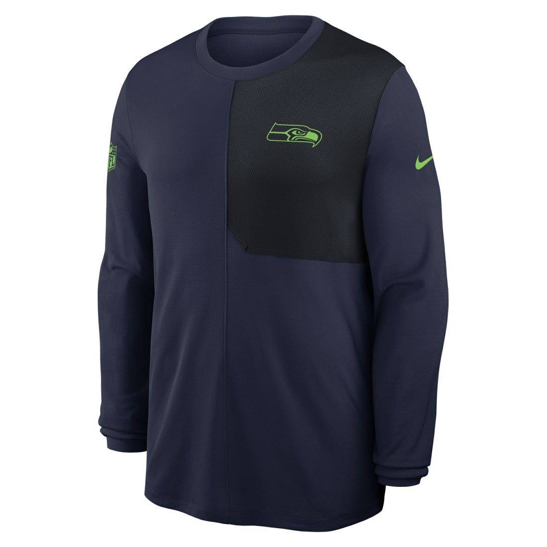 Sideline Coach UV Dri-FIT Long Sleeve Shirt - Seattle Seahawks