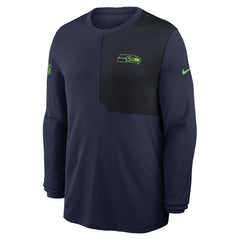Sideline Coach UV Dri-FIT Long Sleeve Shirt - Seattle Seahawks