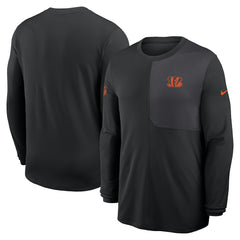 Sideline Coach UV Dri-FIT Long Sleeve Shirt - Cincinnati Bengals